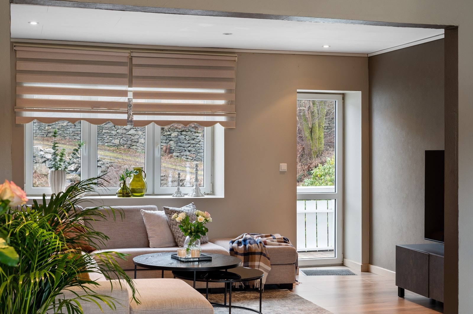 - Merk downlights i himling - Galleribilde