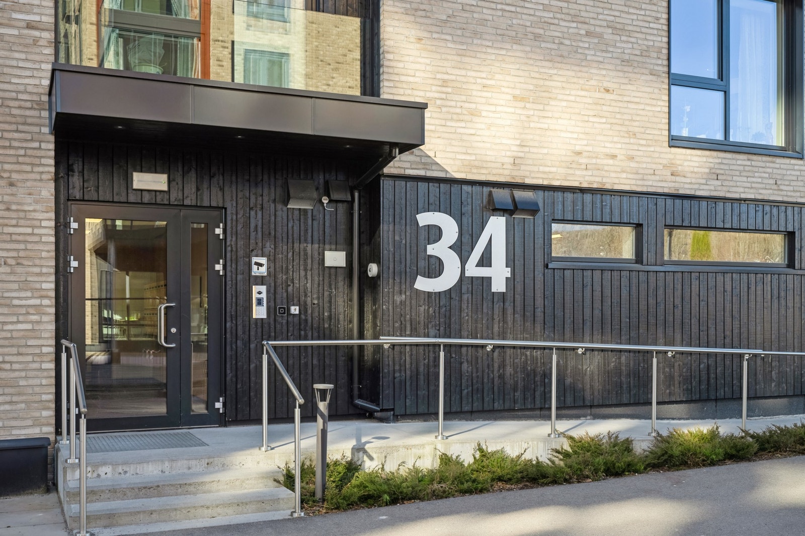 Bygget er "nytt" og tiltalende. Galleribilde