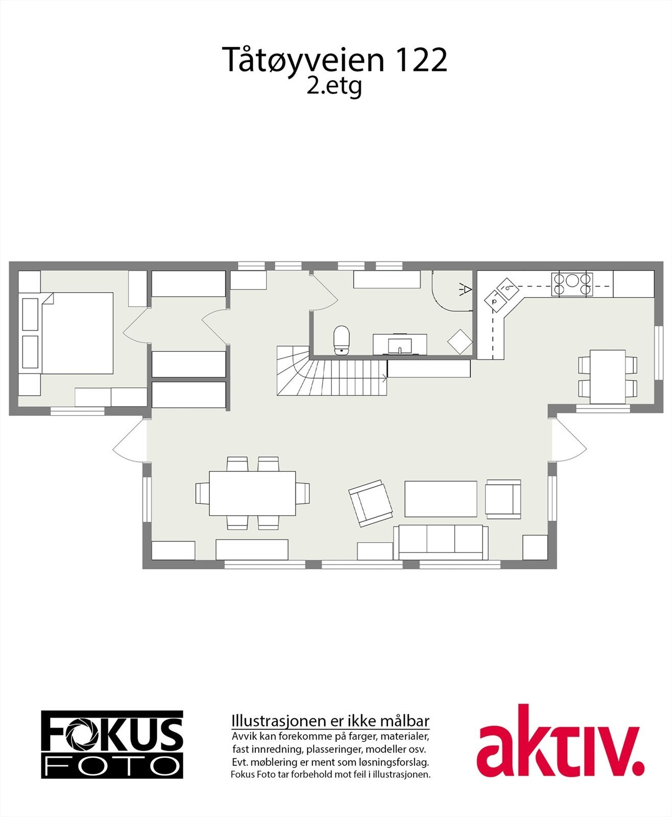Plantegning hovedplan Galleribilde