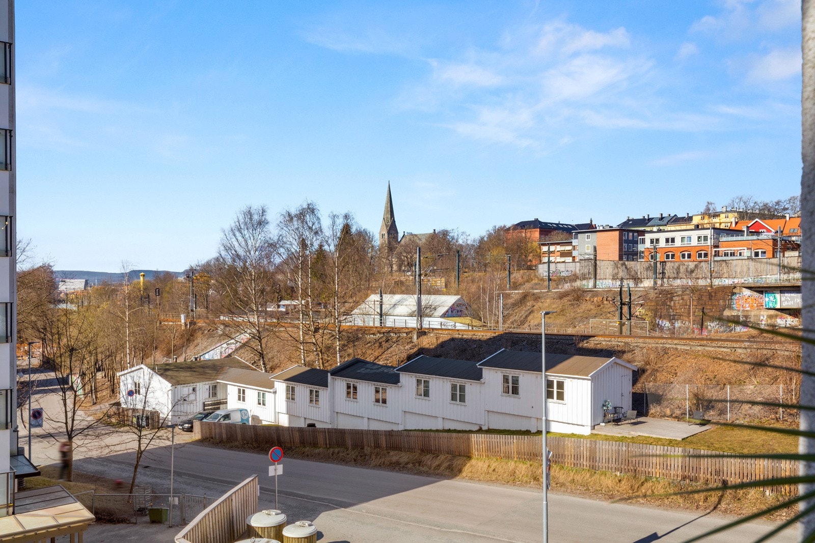 Flott utsikt fra soverommet! Galleribilde