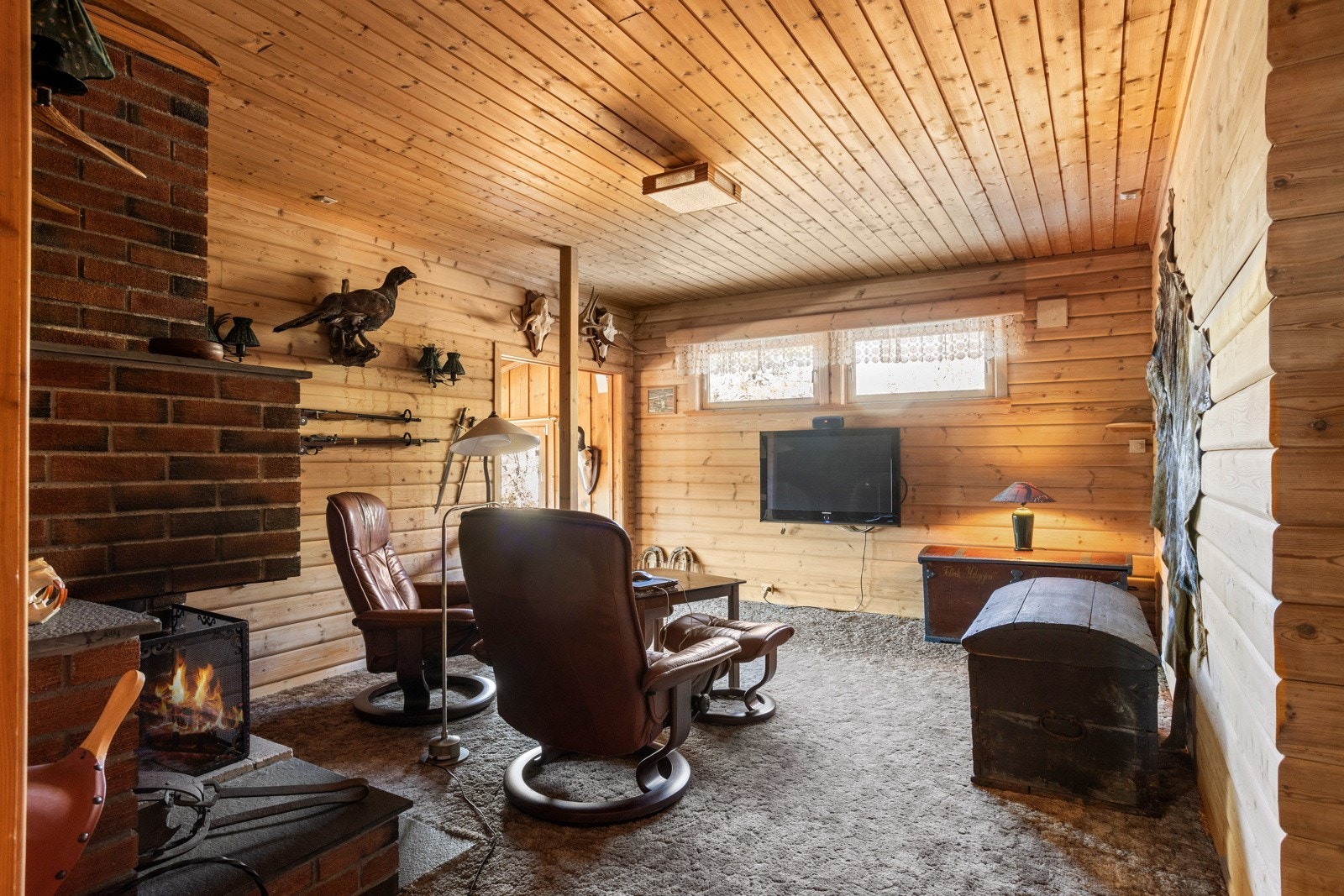 TV-stue. Galleribilde