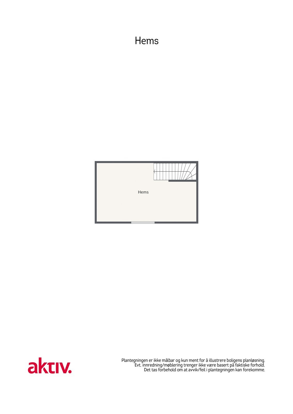 Plantegning hems Galleribilde