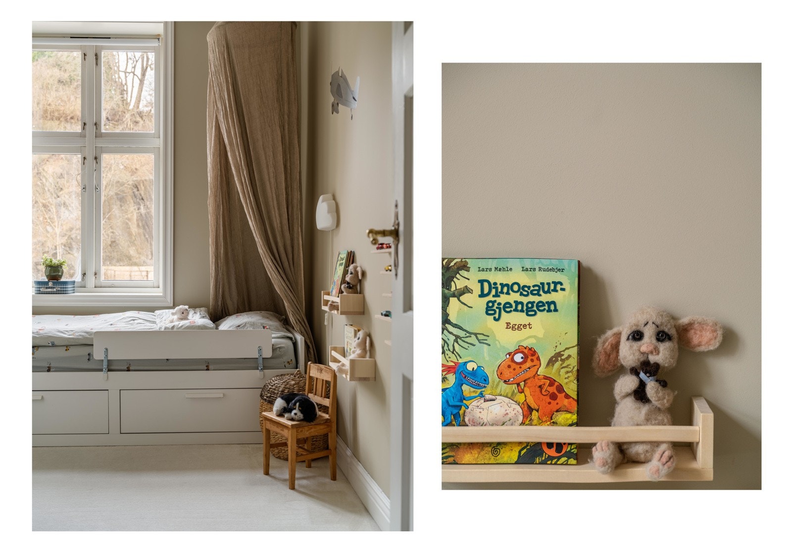 Men om noen lurte: dette er i dag et barnerom. Galleribilde