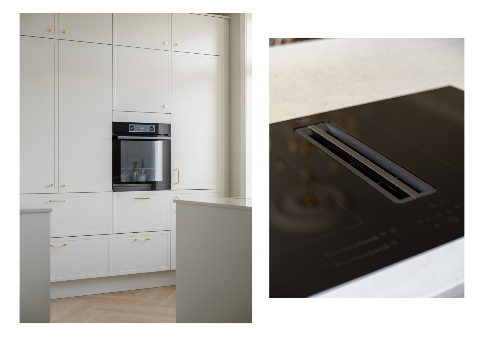 Stor koketopp med nedtrekksvifte. Galleribilde