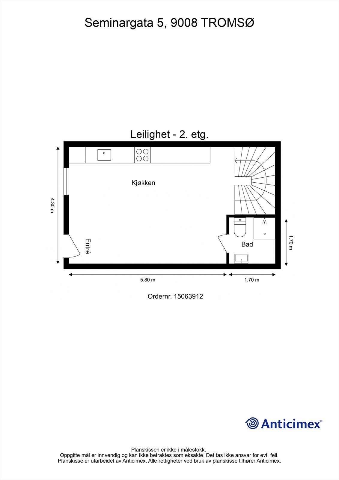 Planillustrasjon 2. etasje. Galleribilde