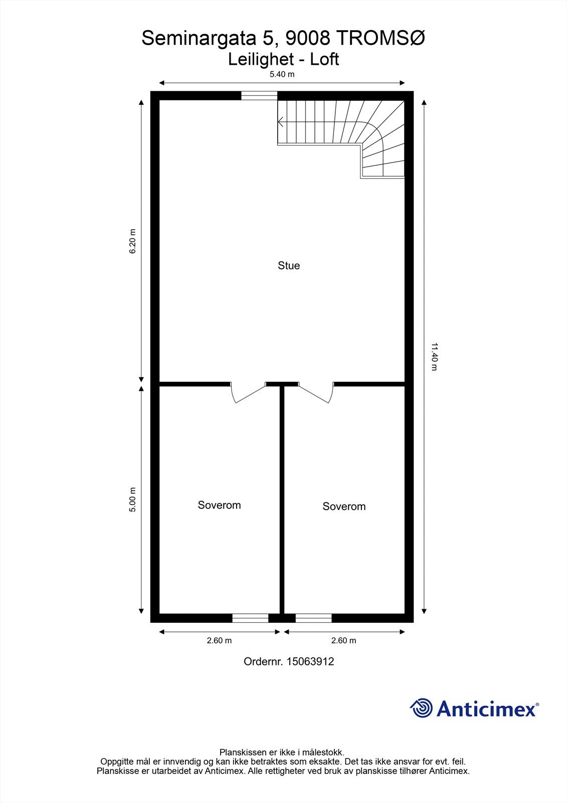 Planillustrasjon loft. Galleribilde
