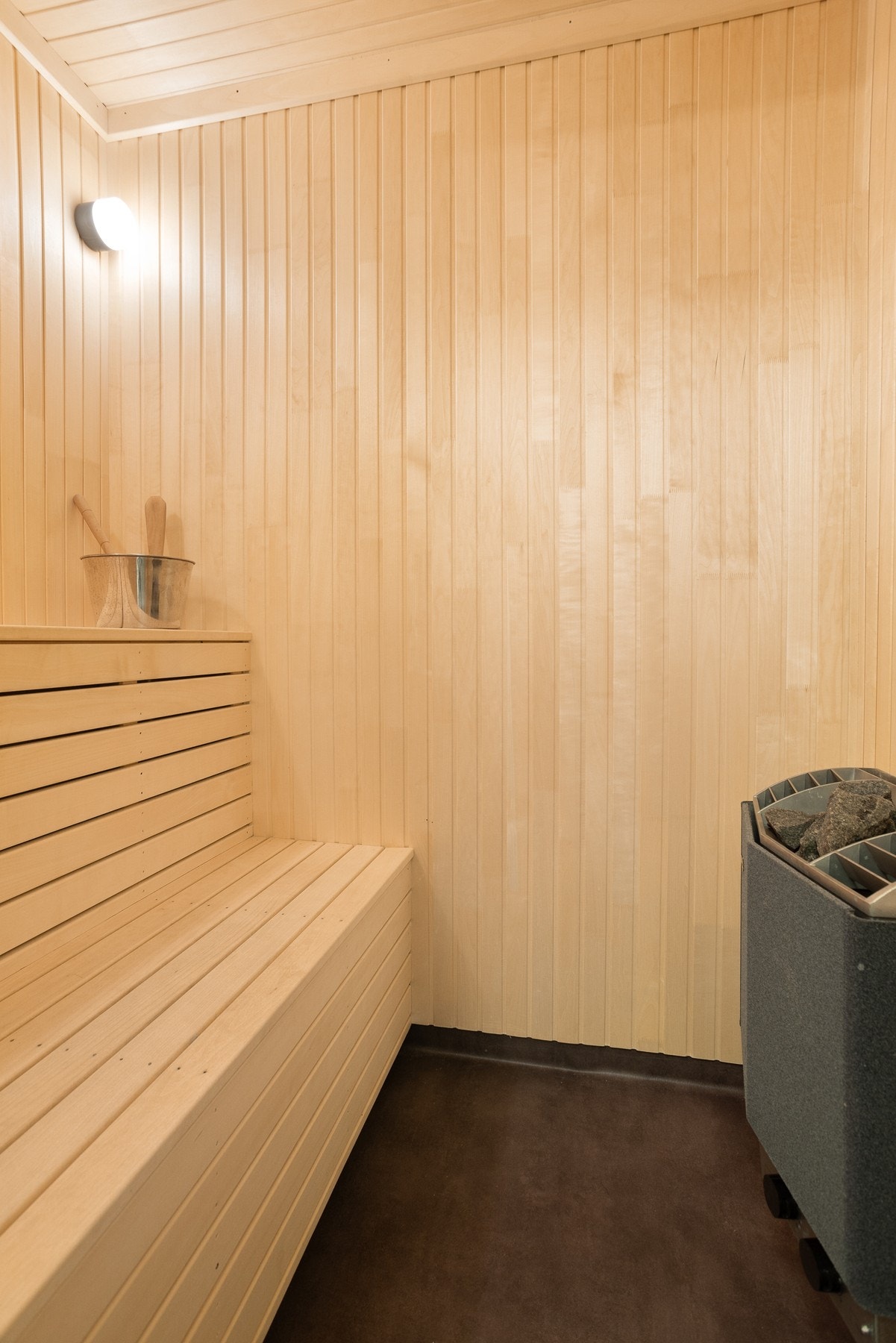 Badstue som gir luksusfølelsen på hytta Galleribilde