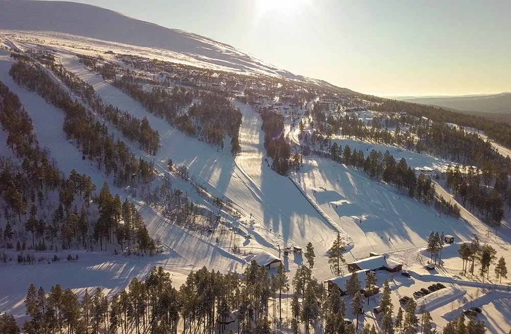 Nedfarter i anlegget. Mye moro her. Galleribilde