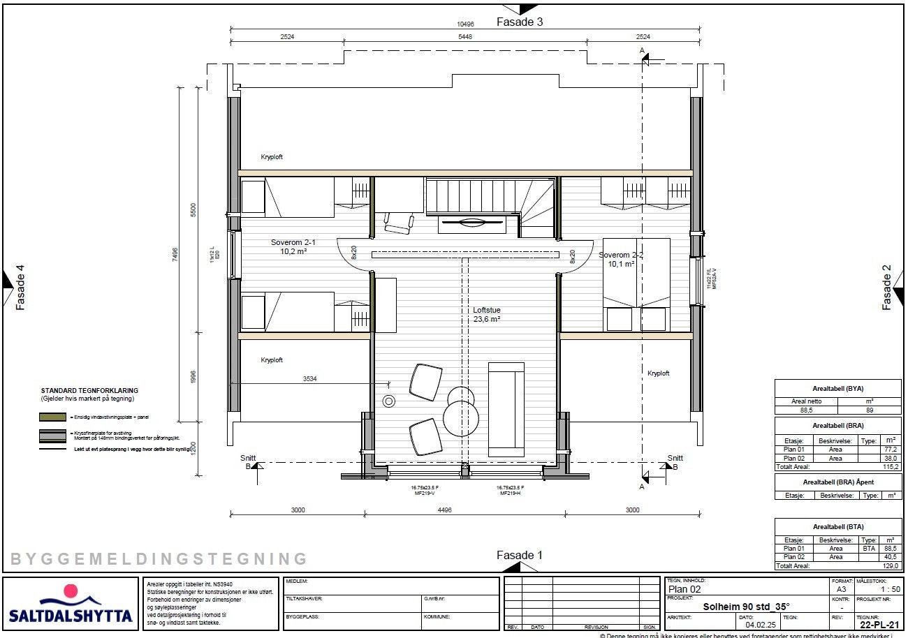 Plan 2. Galleribilde