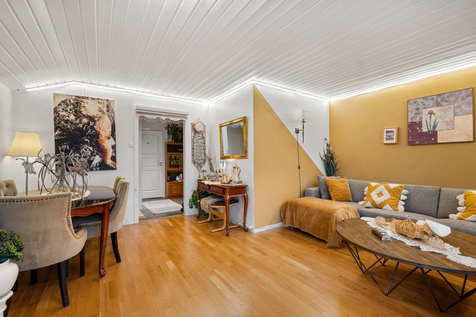 Gode muligheter for å møblere i naturlige soner. Galleribilde