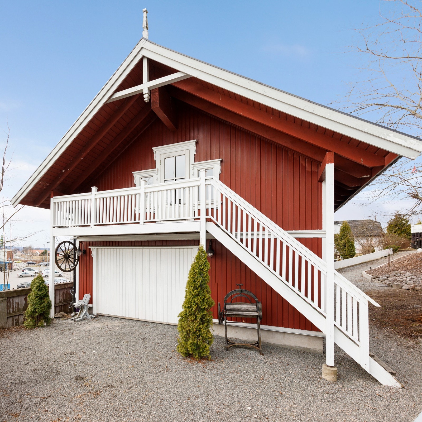 "Garasjen" har egen adresse, og flere bruksmuligheter. Galleribilde