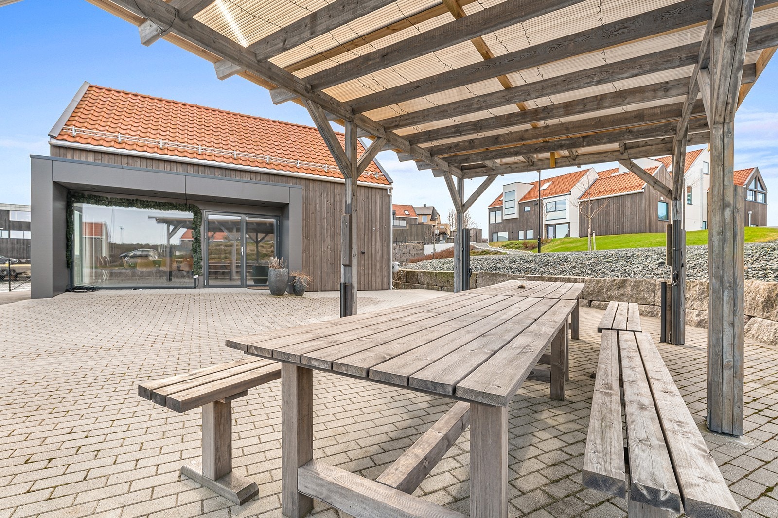 Felleshus/selskapslokale til sameiet. Galleribilde