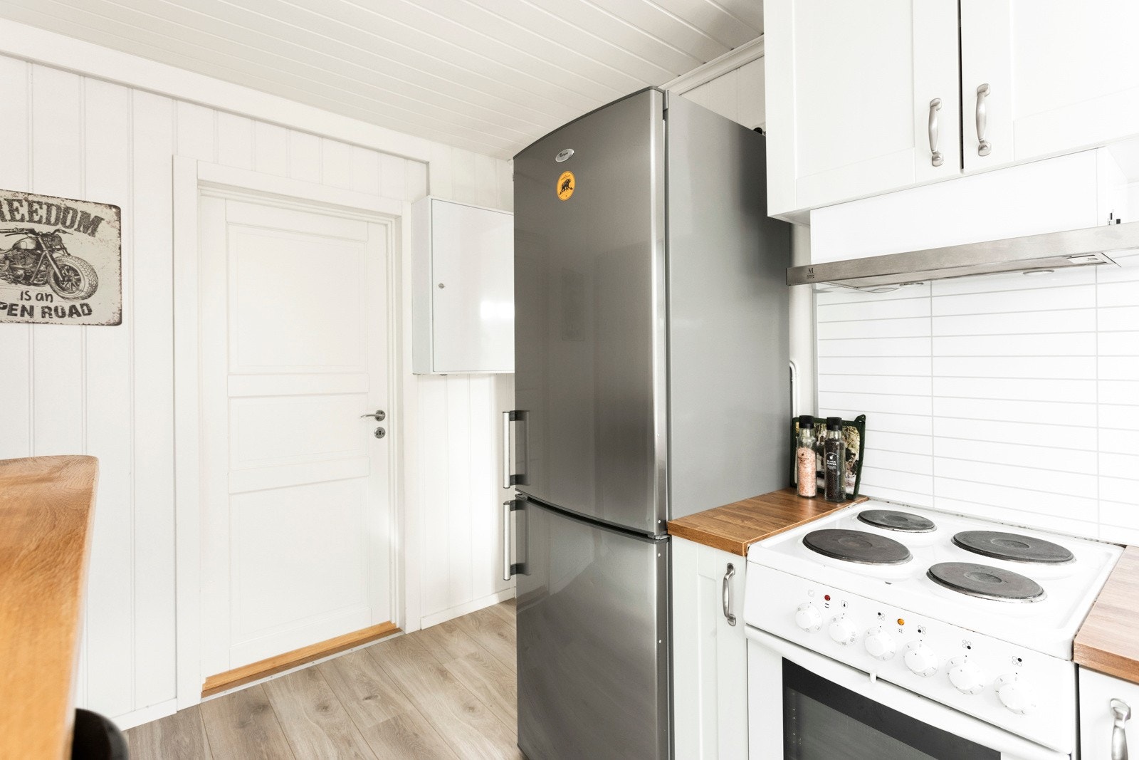 Inngang fra kjøkkenet til det andre soverommet Galleribilde