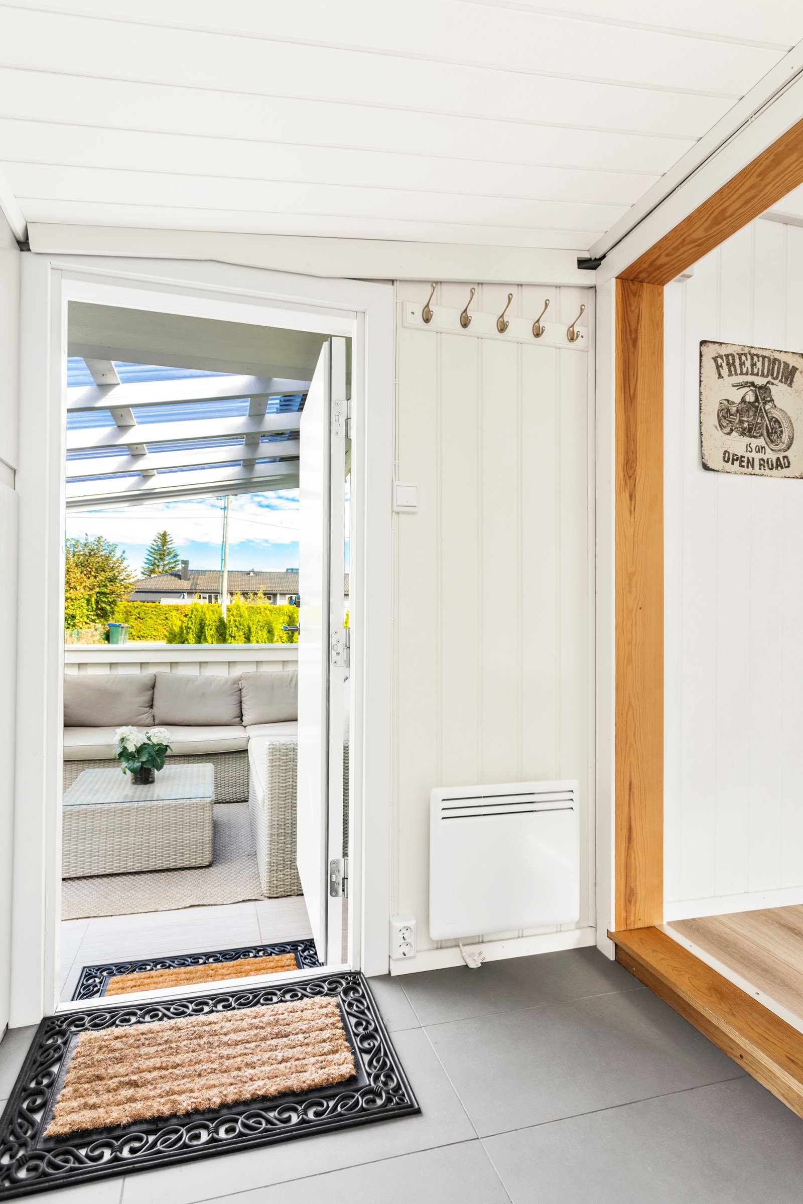 Entreen har garderobeplass Galleribilde