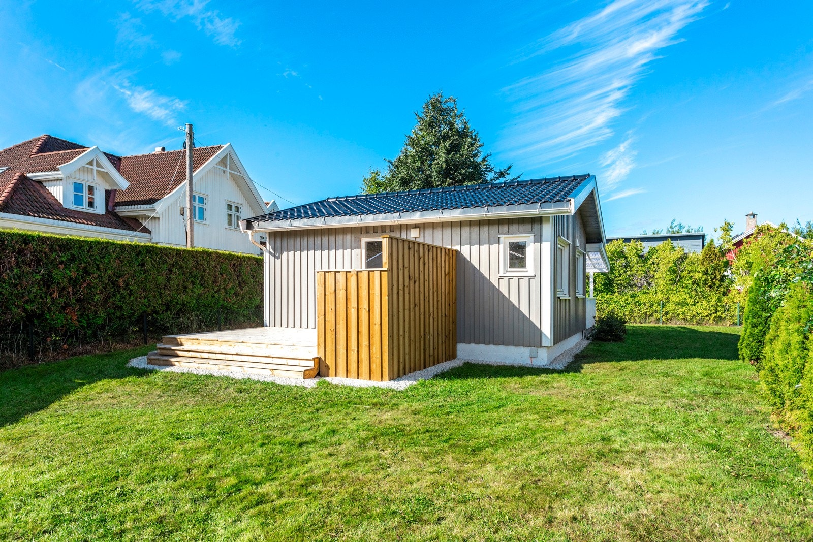 Lys og trivelig hytte med oppgradert standard Galleribilde