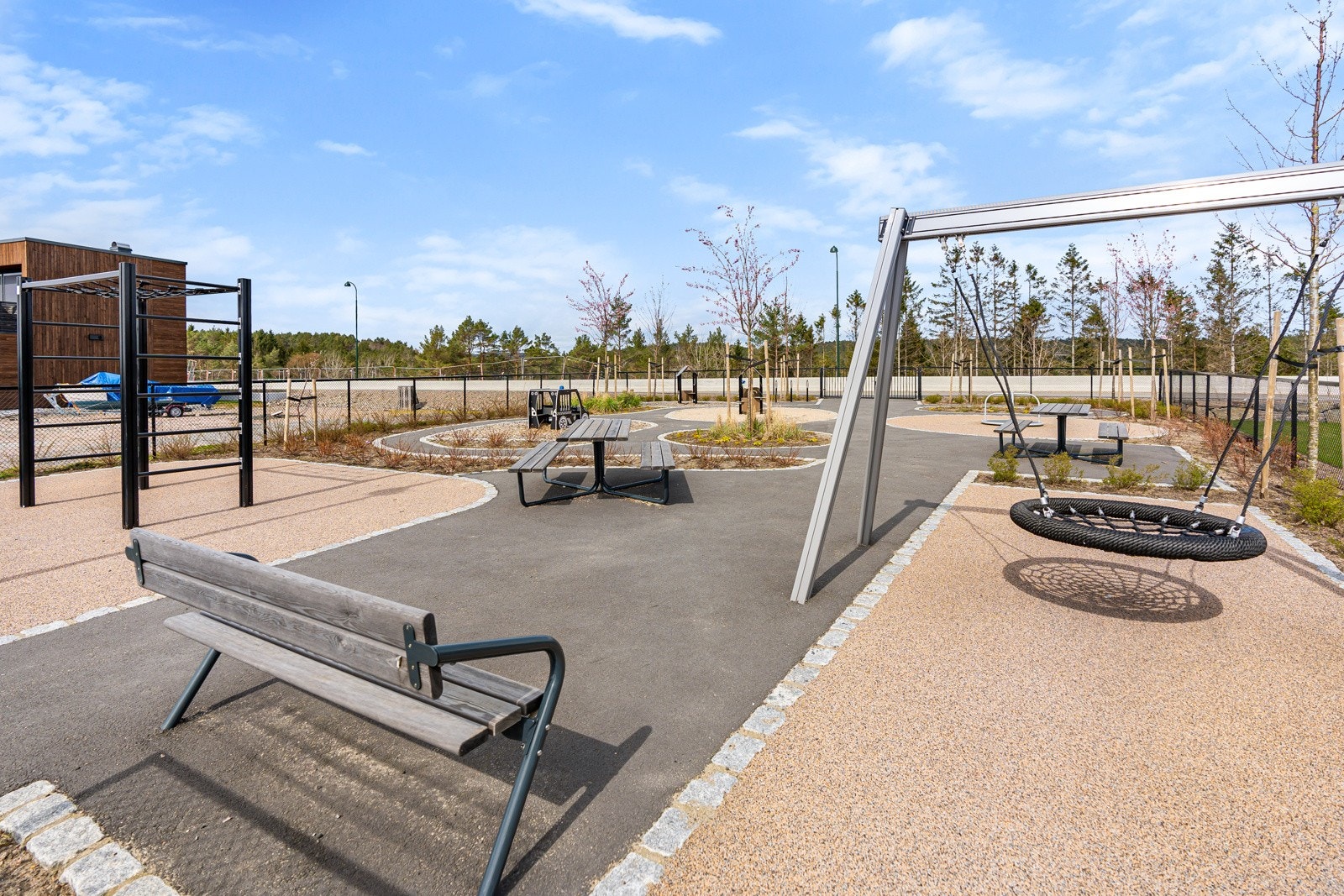 Lekeplass like ved Galleribilde