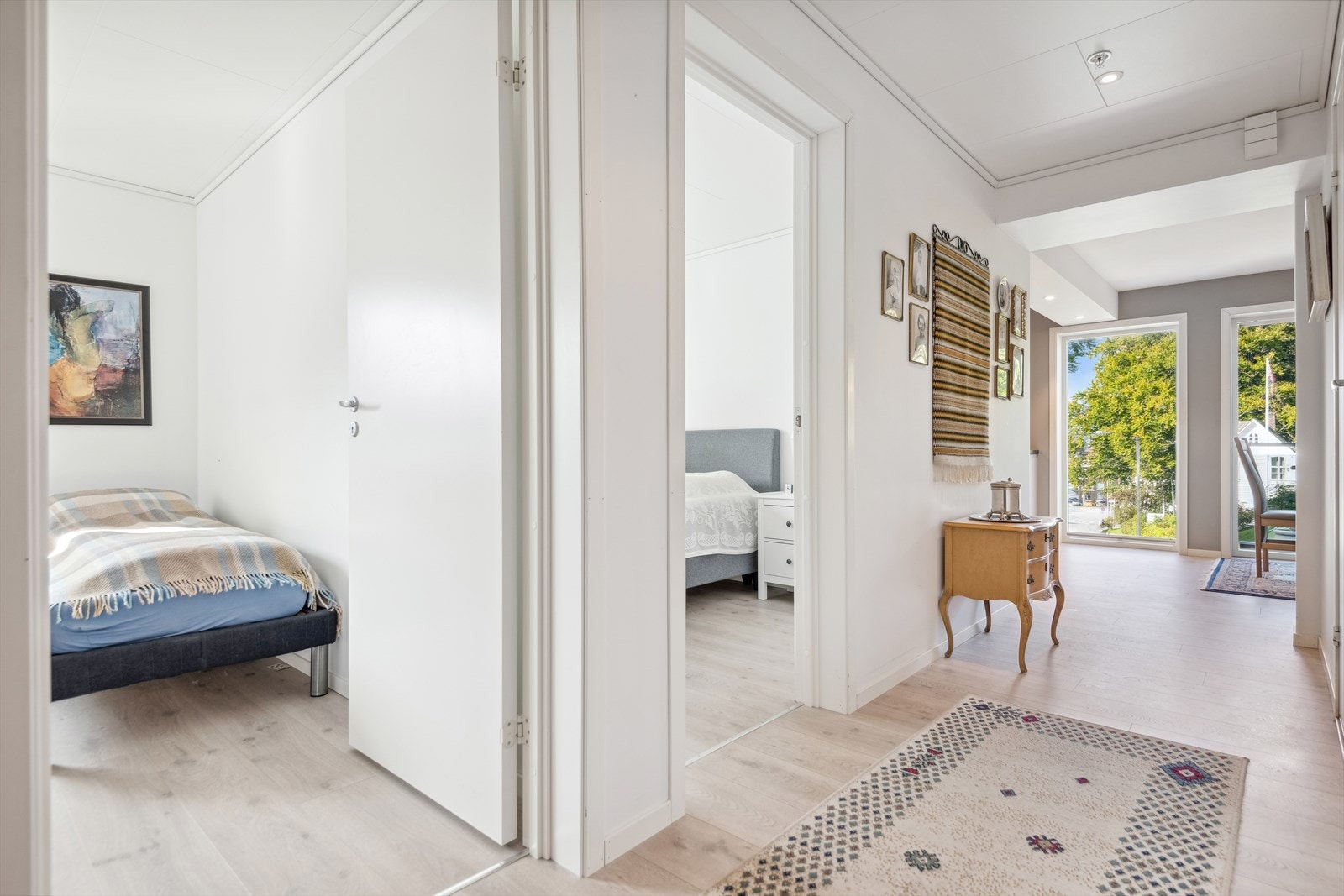 Leiligheten har totalt tre soverom Galleribilde