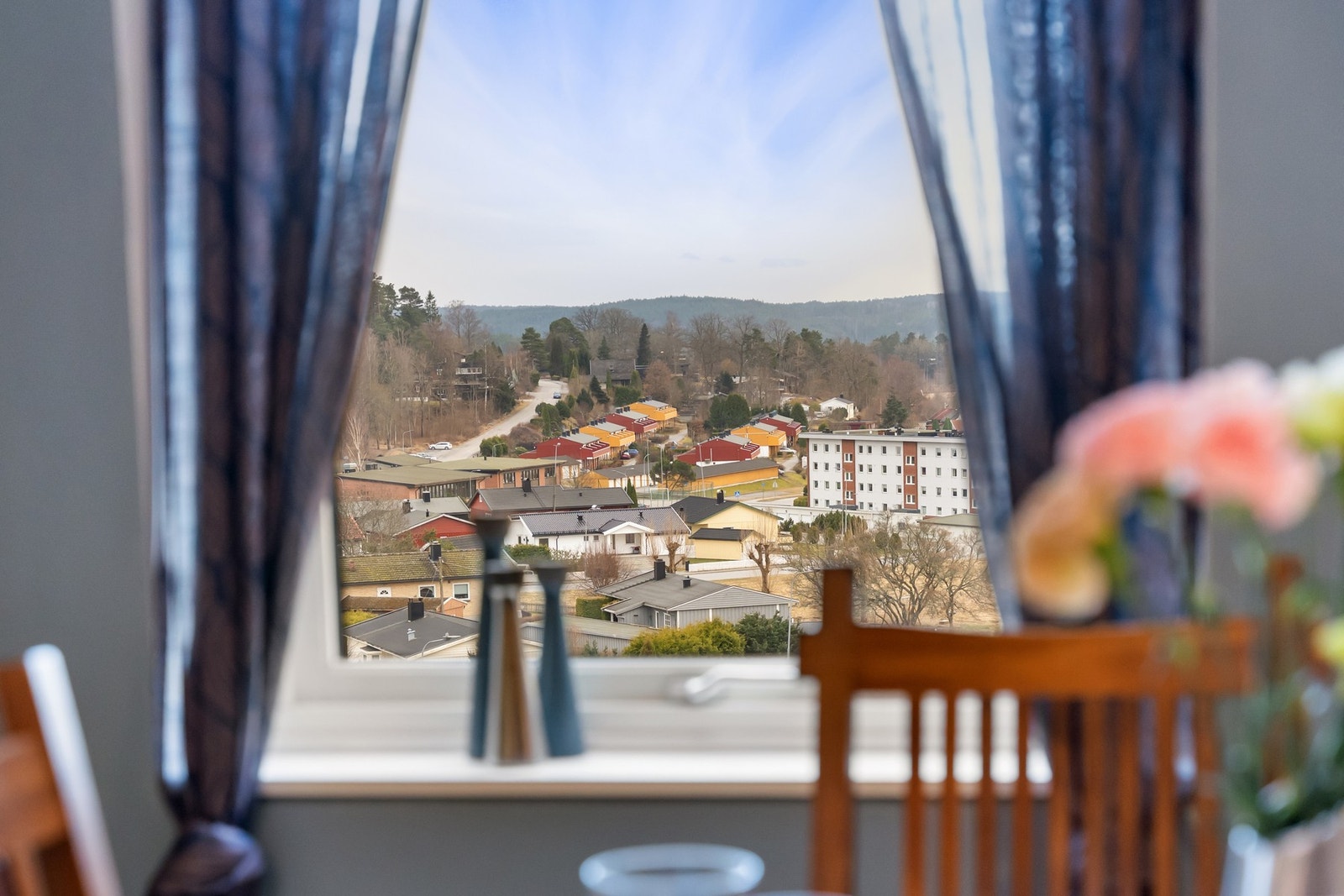 Utsikt fra spiseplass Galleribilde