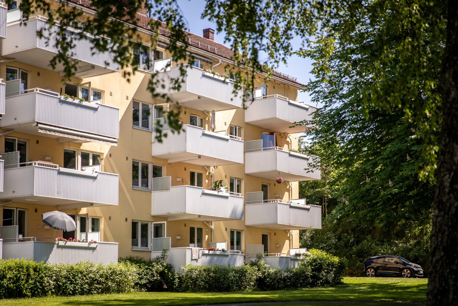 Det er stor sannsynlighet for at du vil kjenne på hvilepulsen i det du ankommer boligområdet. Galleribilde