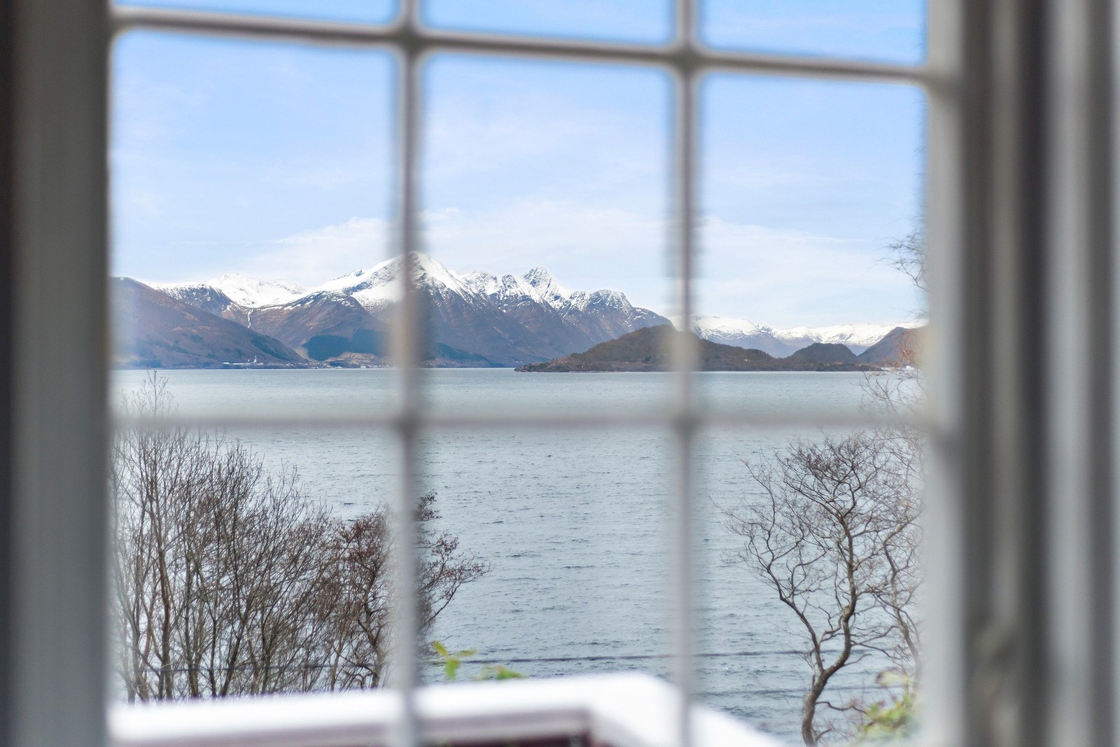 Utsikten fra kjøkkenvinduet er upåklagelig. Galleribilde