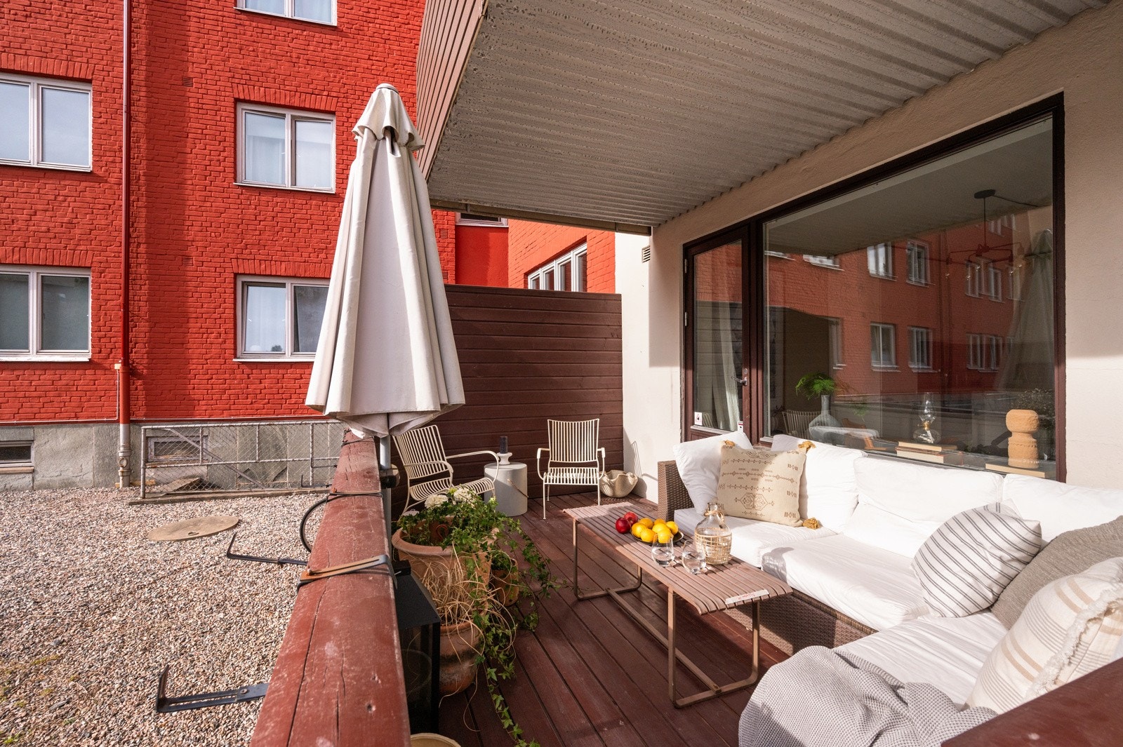 Her kan du nyte gode solforhold og fine uteopplevelser i grønne og rolige omgivelser Galleribilde