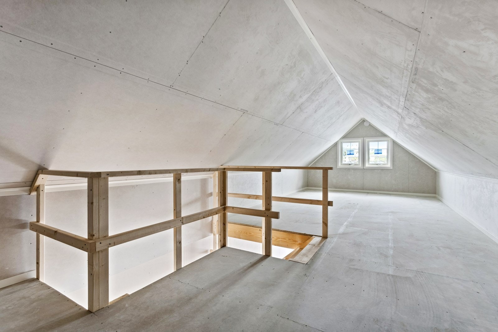 Stort loftsrom Galleribilde