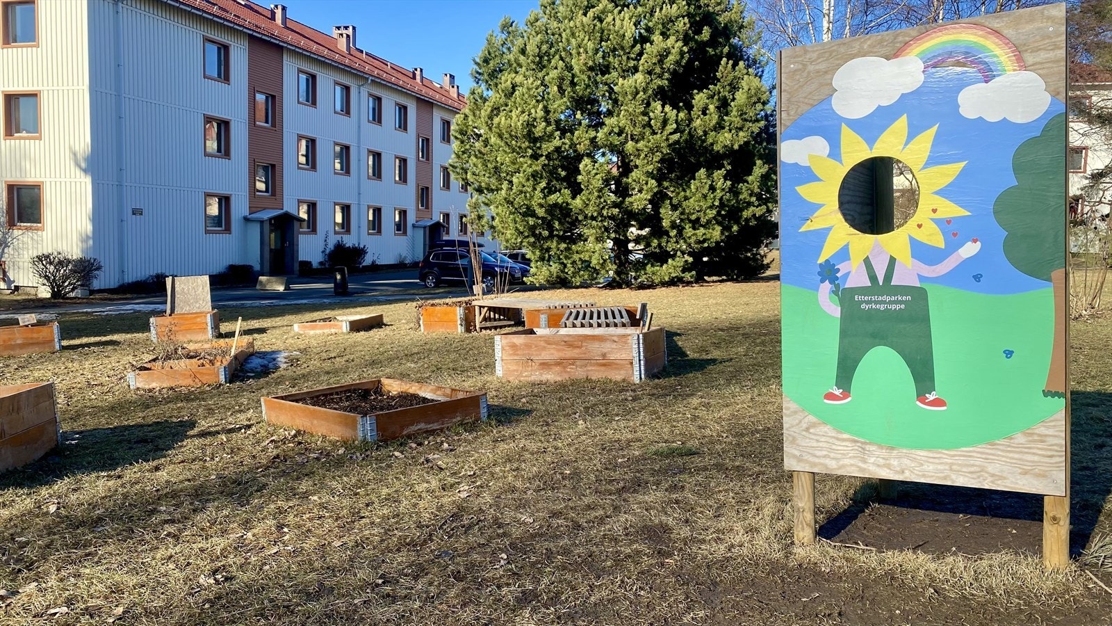 Mange i nabolaget er glade i dyrking, og det popper opp pallekarmer og små dyrkegrupper rundt om hvor alle på Etterstad kan være med. Galleribilde