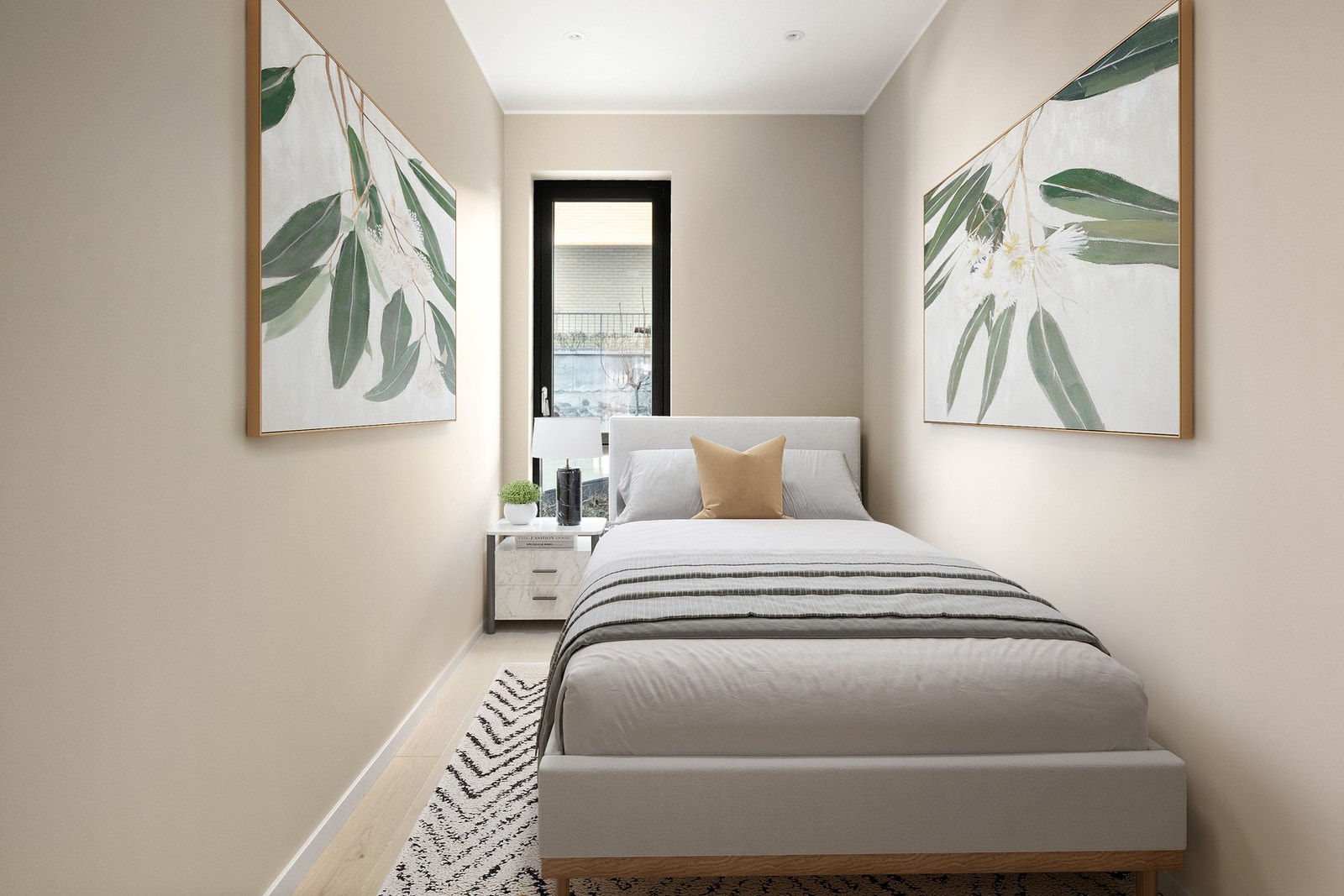 Perfekt som enten soverom, gjesterom, hobbyrom eller hjemmekontor. Galleribilde