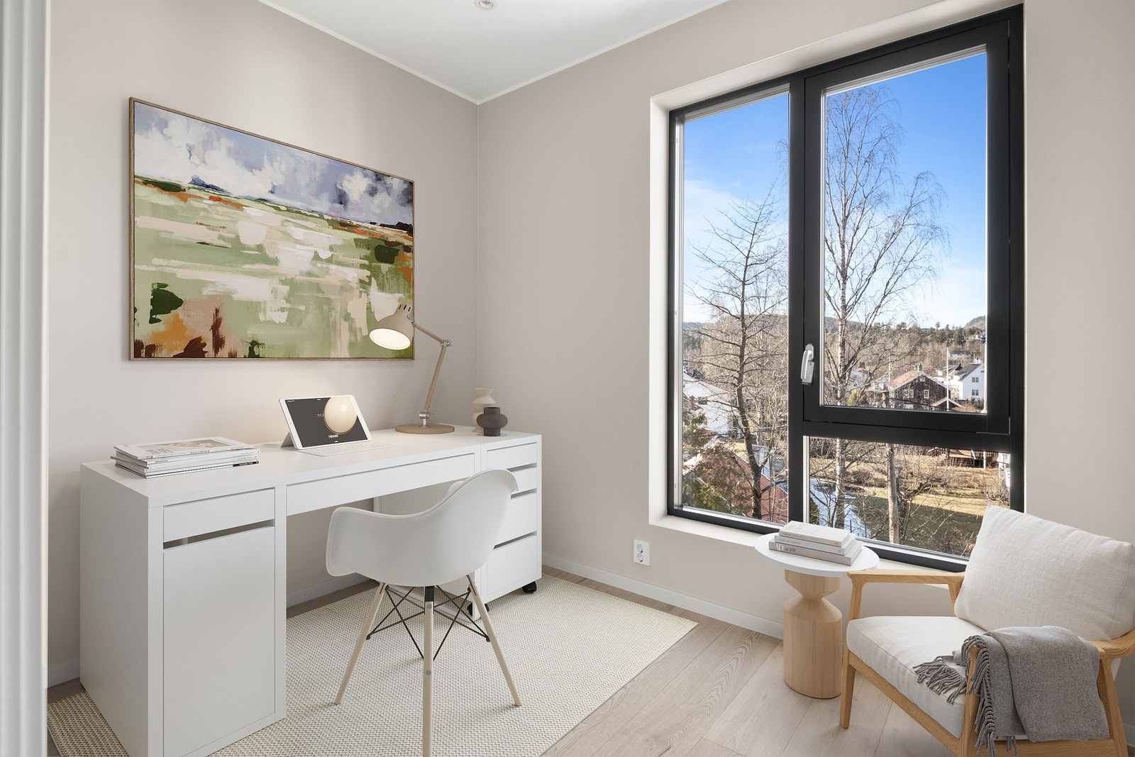 Soverom/kontor. Galleribilde