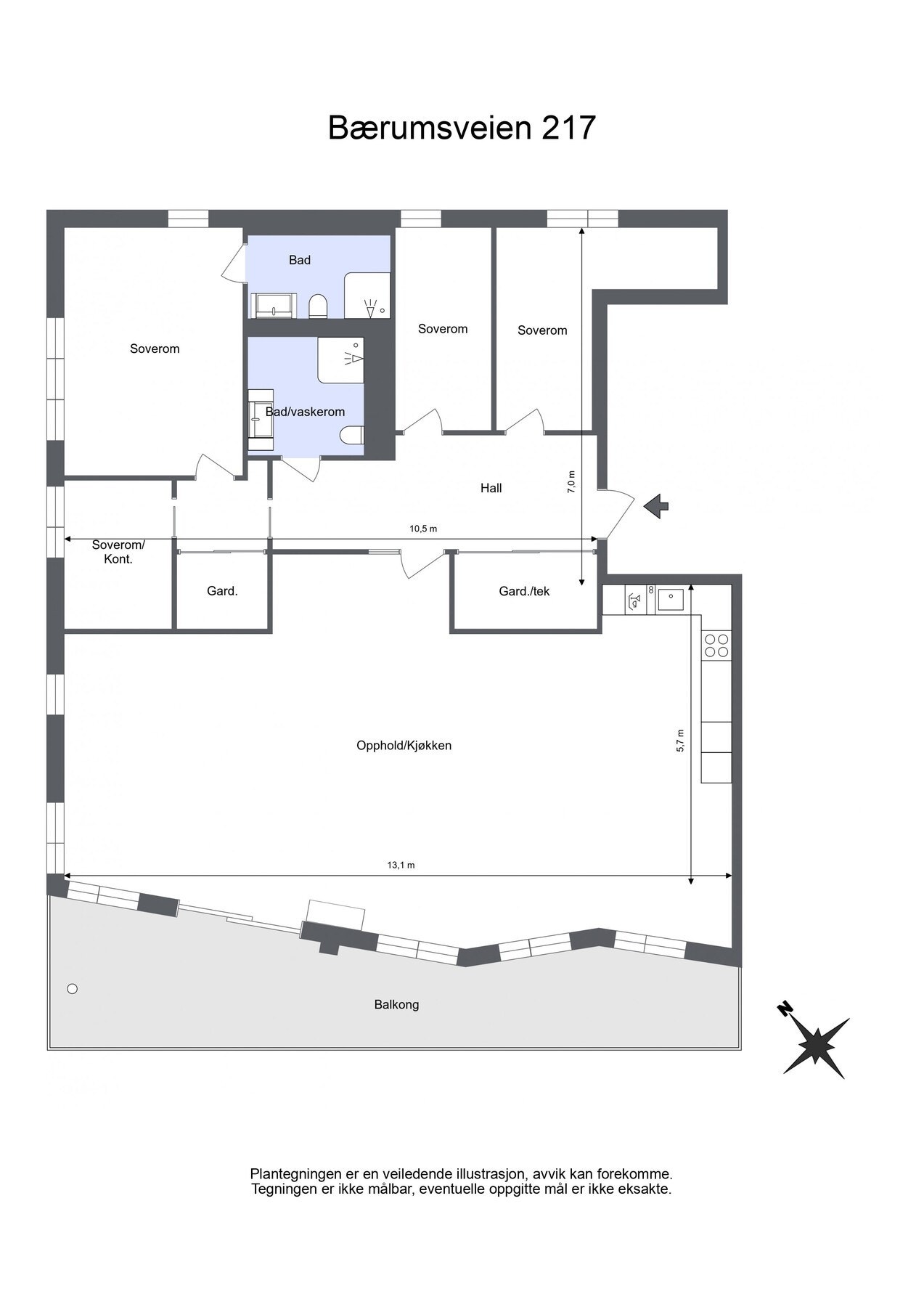 Fin planløsning Galleribilde