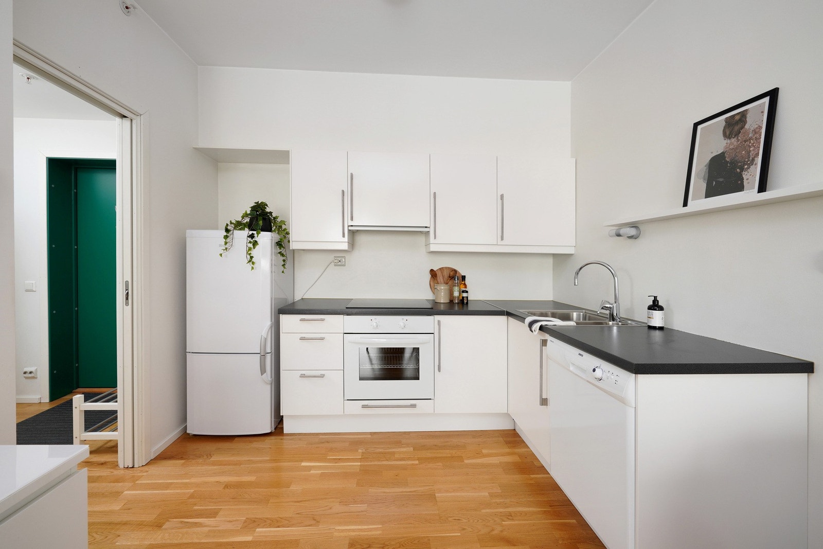 Praktisk kjøkken. Galleribilde