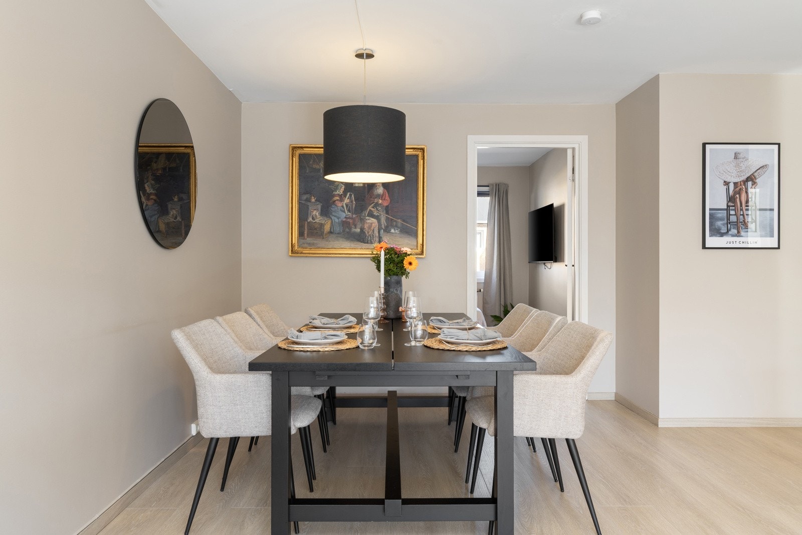 Naturlige soner for innredning Galleribilde