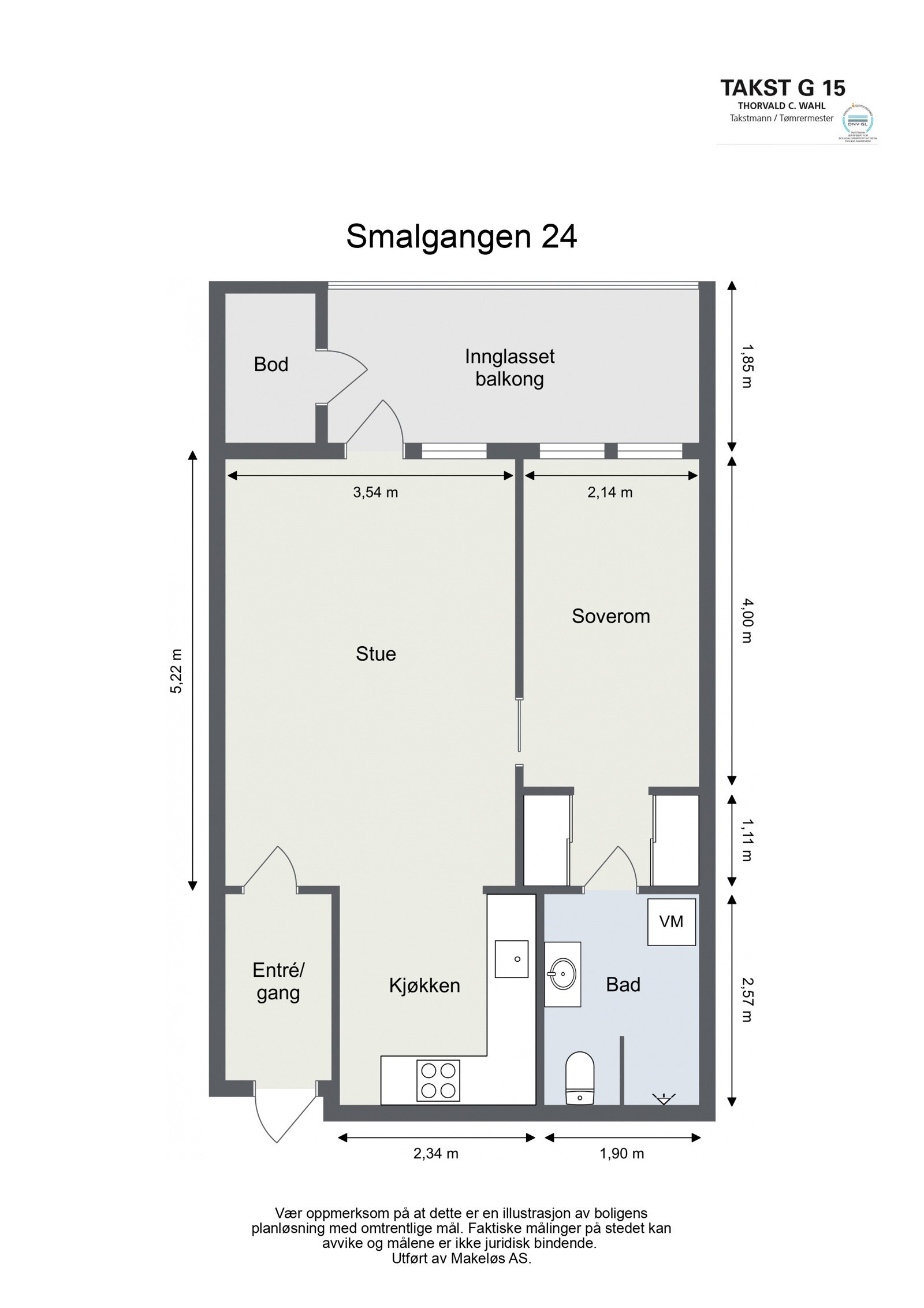 Plantegning. Galleribilde