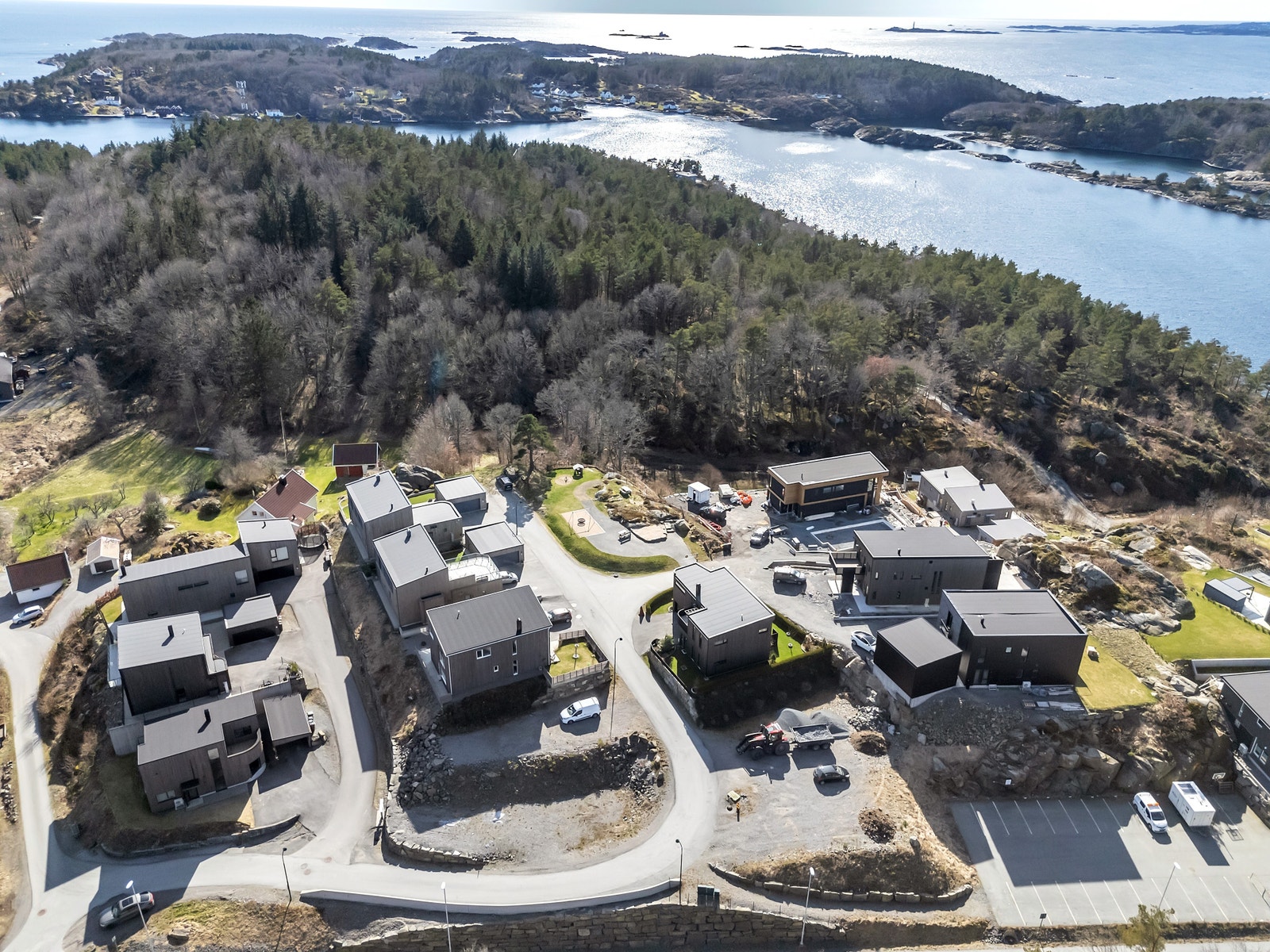 Kongshavn Øst er et boligfelt med flotte eneboliger Galleribilde