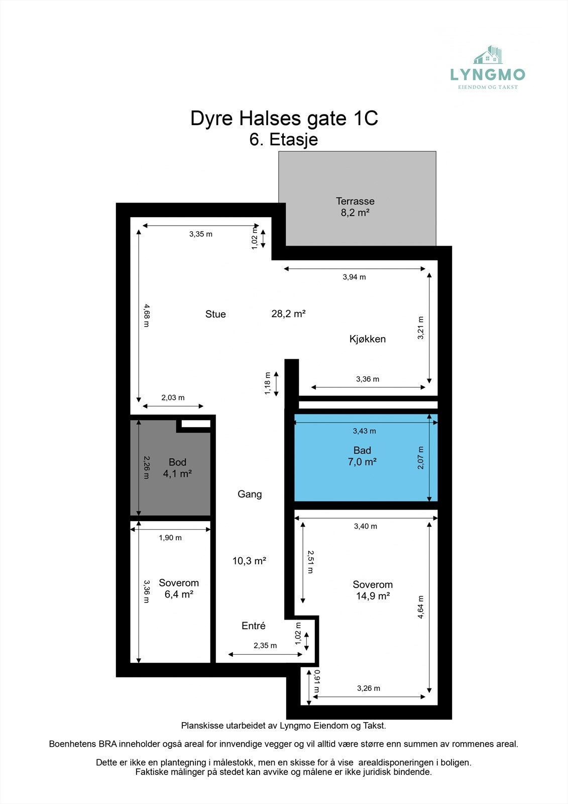 Planskisse Galleribilde