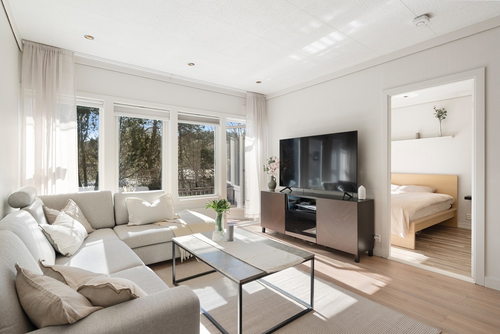 Her er det godt med naturlig lysinnslipp og knapt innsyn! Galleribilde