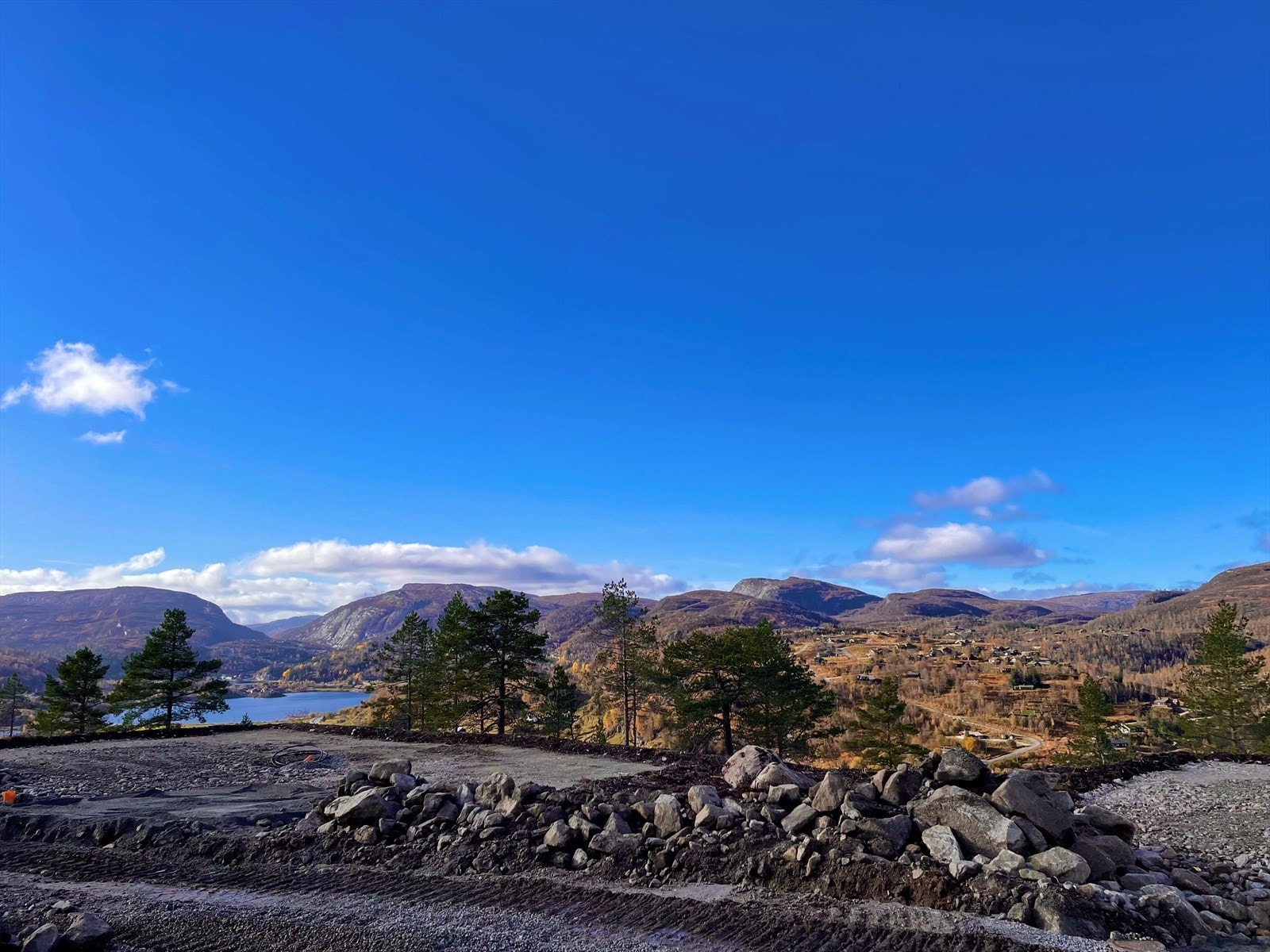 Utsikt fra stuegulv Galleribilde