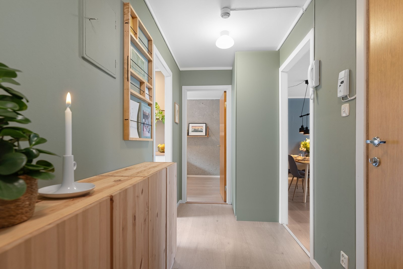 Hele leiligheten ble pusset opp i 2017. Galleribilde