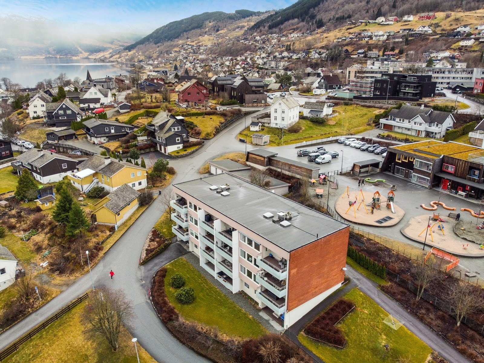 Dronefoto Galleribilde