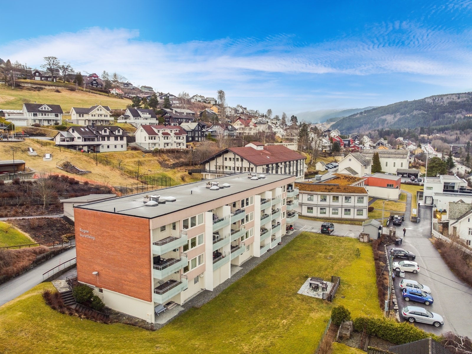 Dronefoto Galleribilde
