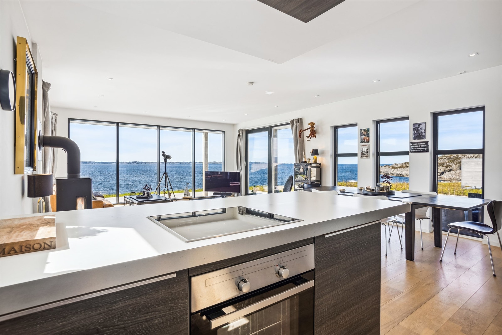 Utsikten kan også nytes når man tilbereder et bedre måltid. Galleribilde