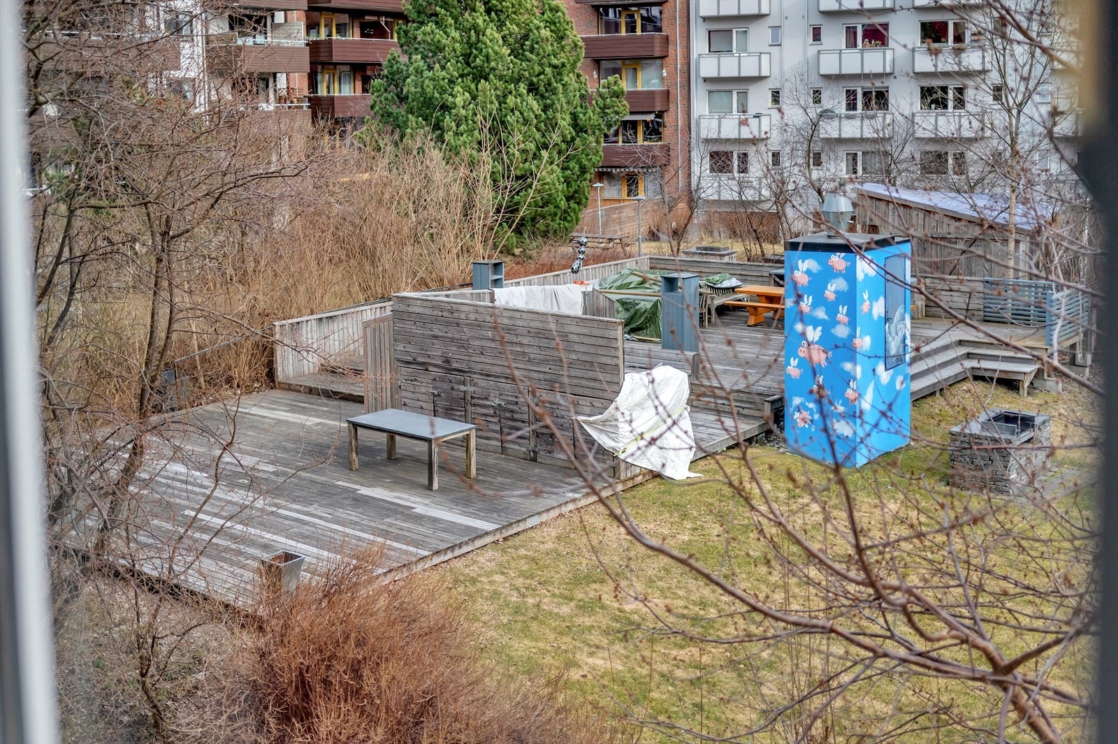 Utsyn fra stuen. Galleribilde