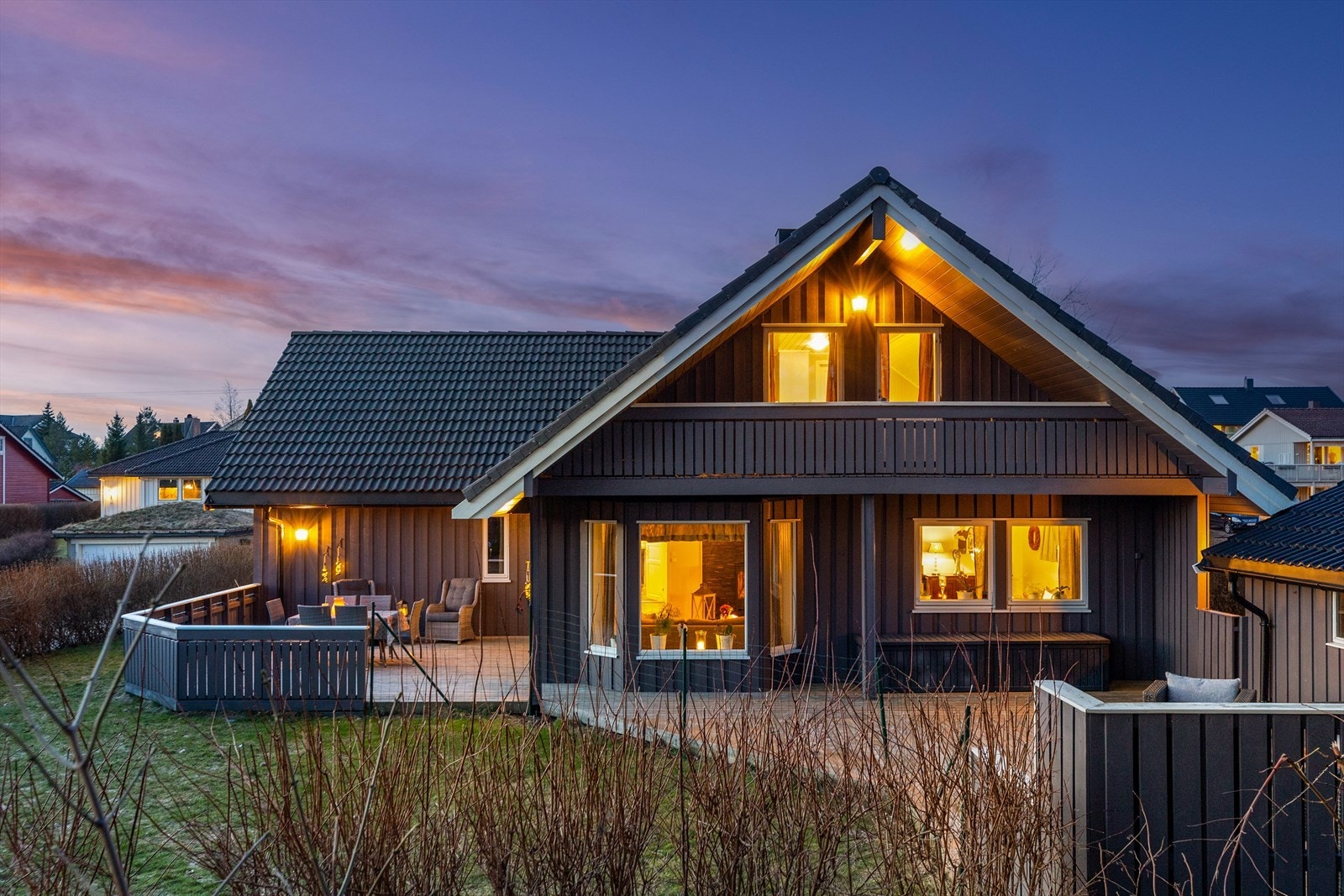 En tiltalende enebolig i et rolig og familievennlig område i sentrum av Skatval Galleribilde