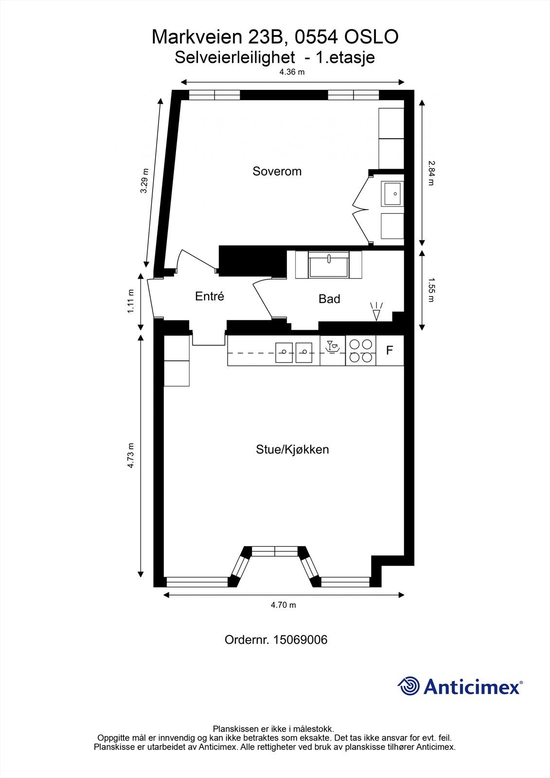 Plantegning. Galleribilde