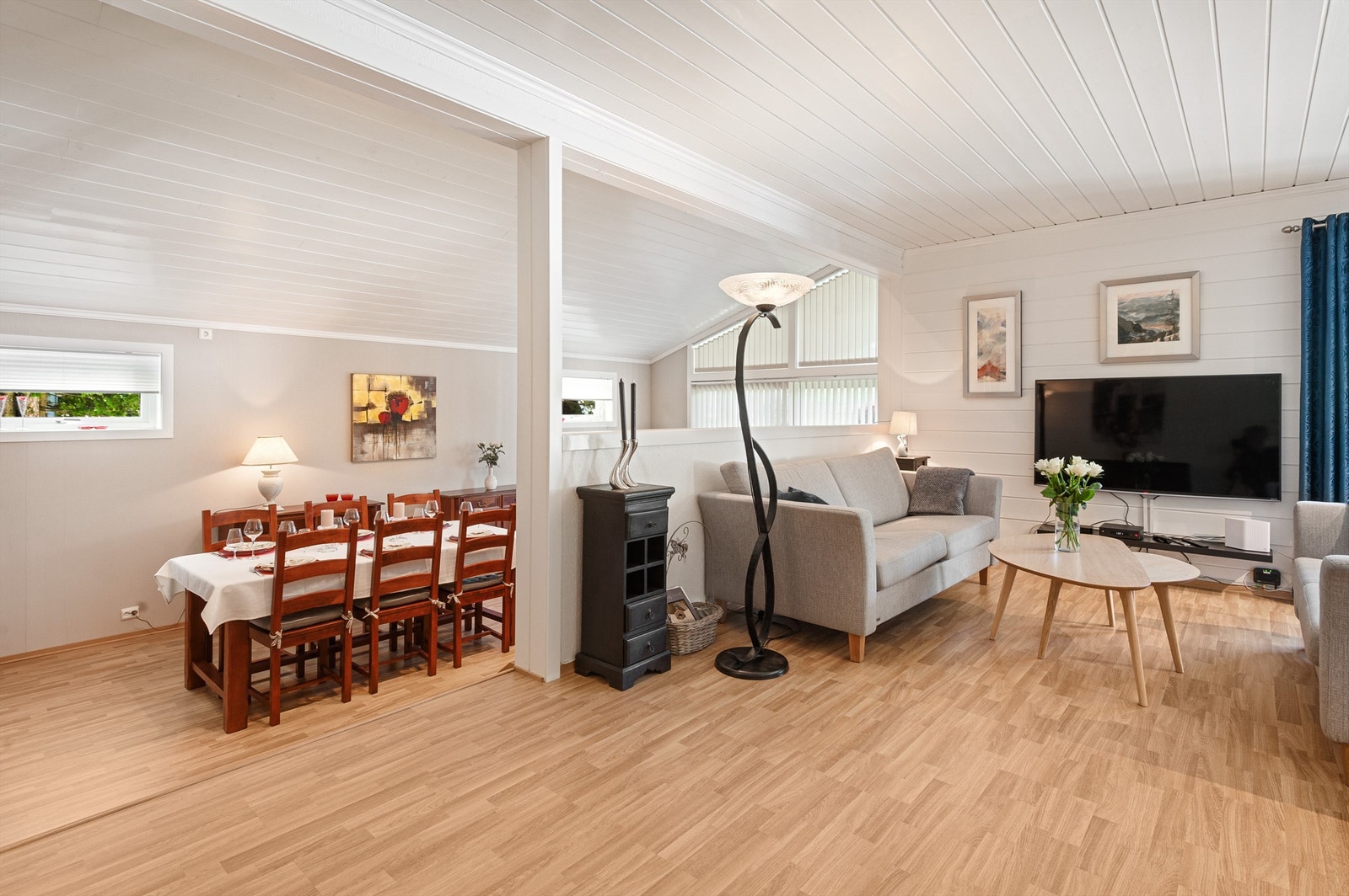 Stue og spisestue Galleribilde