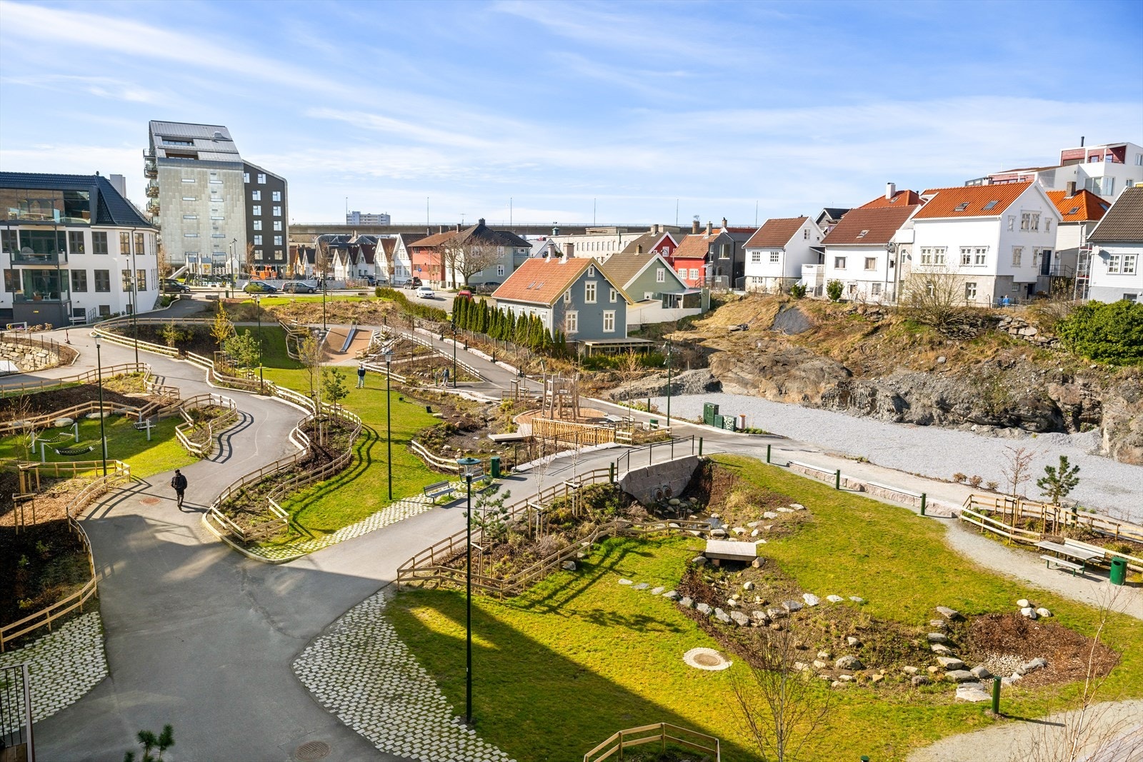 Pent opparbeidet fellesområde Galleribilde