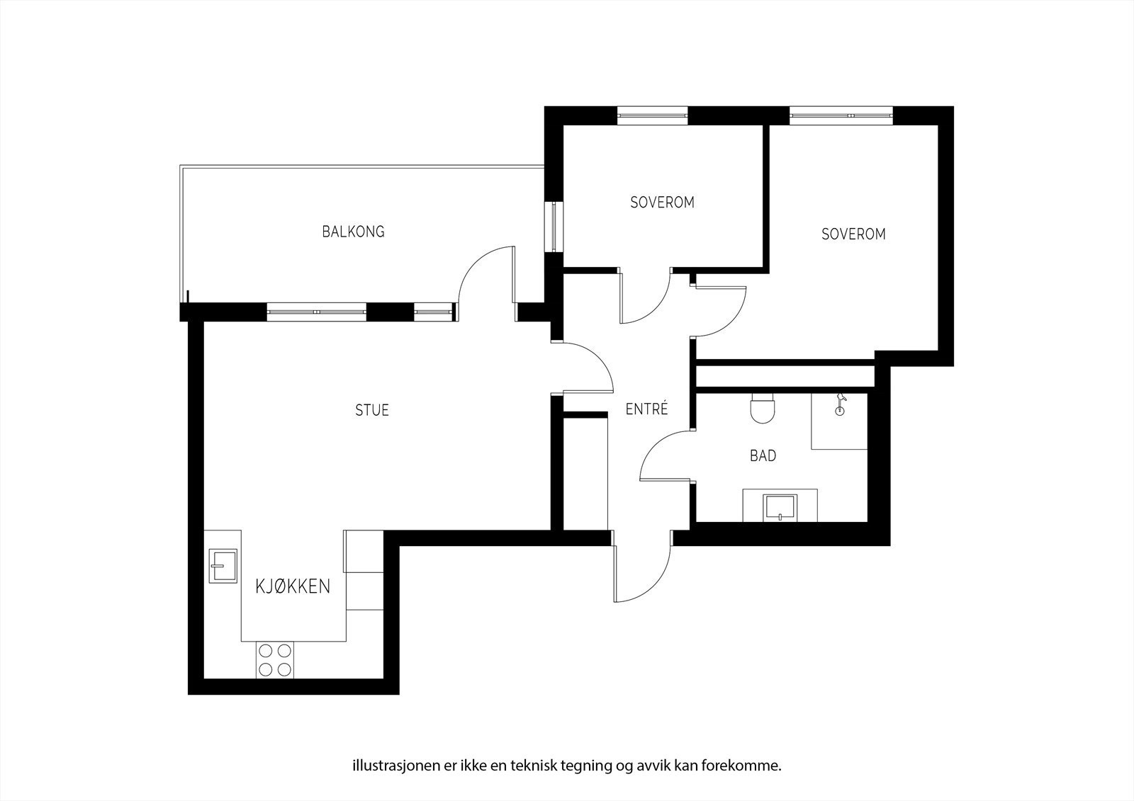 Planløsning Galleribilde