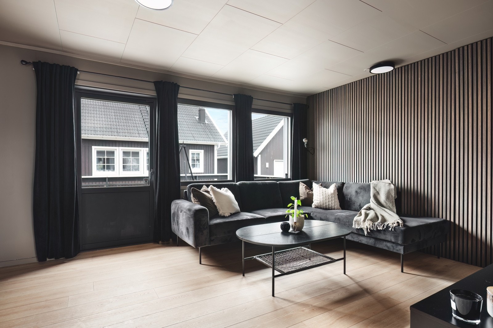 Utgang solrik terrasse Galleribilde