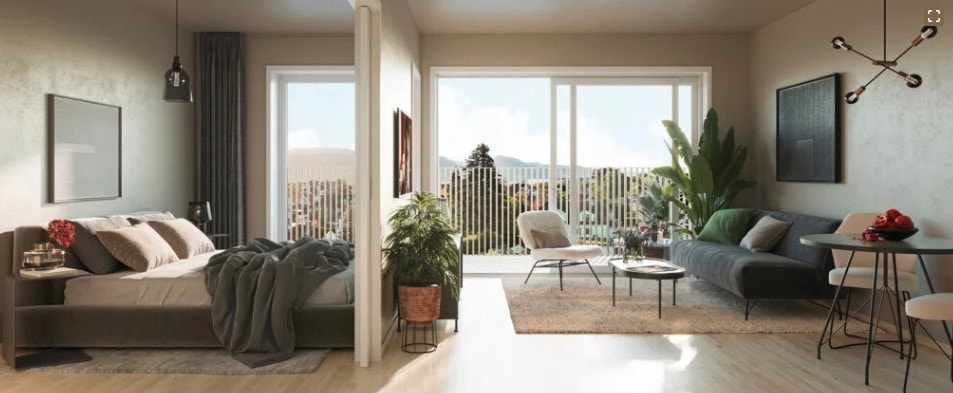 Sjøhagen - illustrasjon interiør Galleribilde