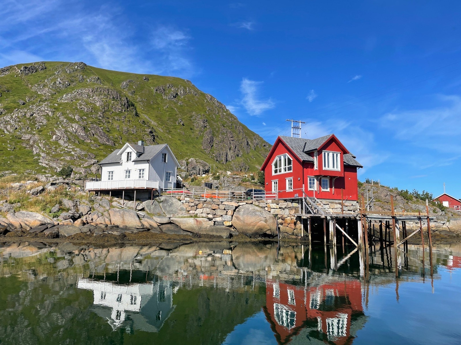 Sommerbilde før kaien ble renovert. Galleribilde